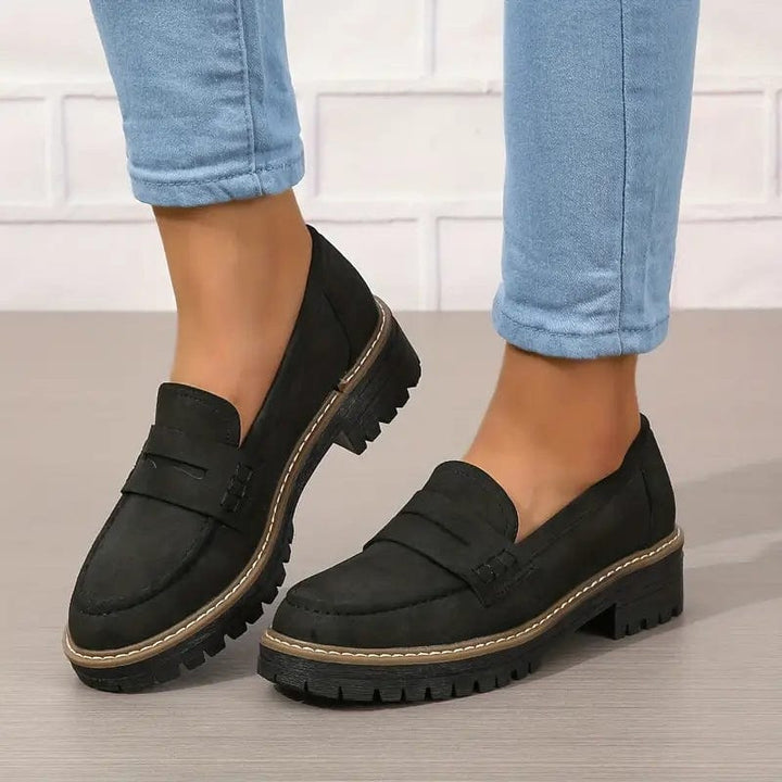 Sophia | Suede Loafers
