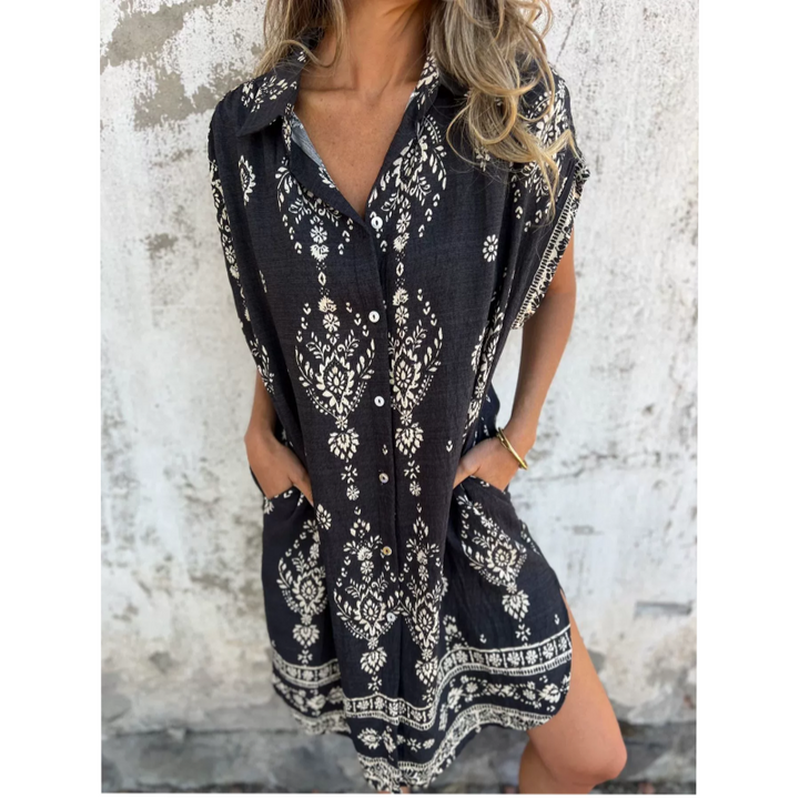 Alina | Lightweight Summer Dress Featuring Convenient Pockets