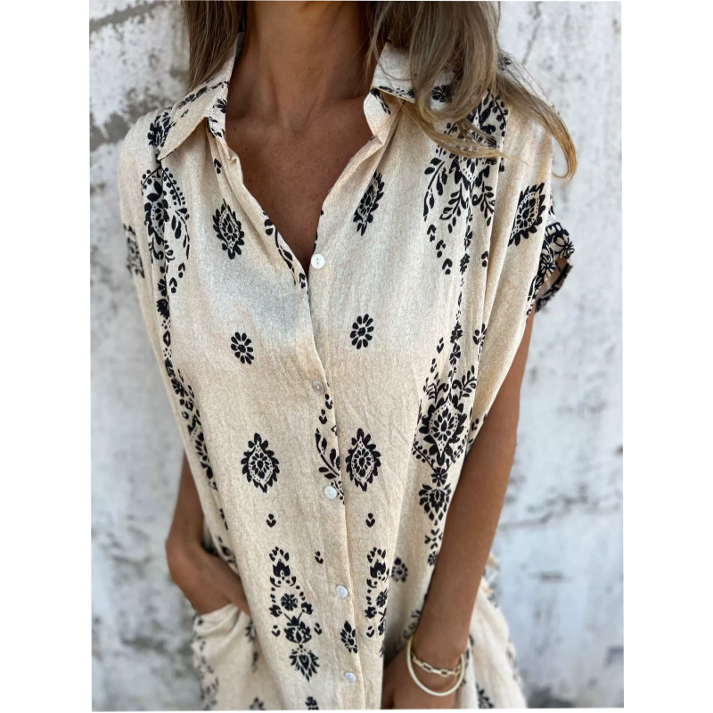 Alina | Lightweight Summer Dress Featuring Convenient Pockets