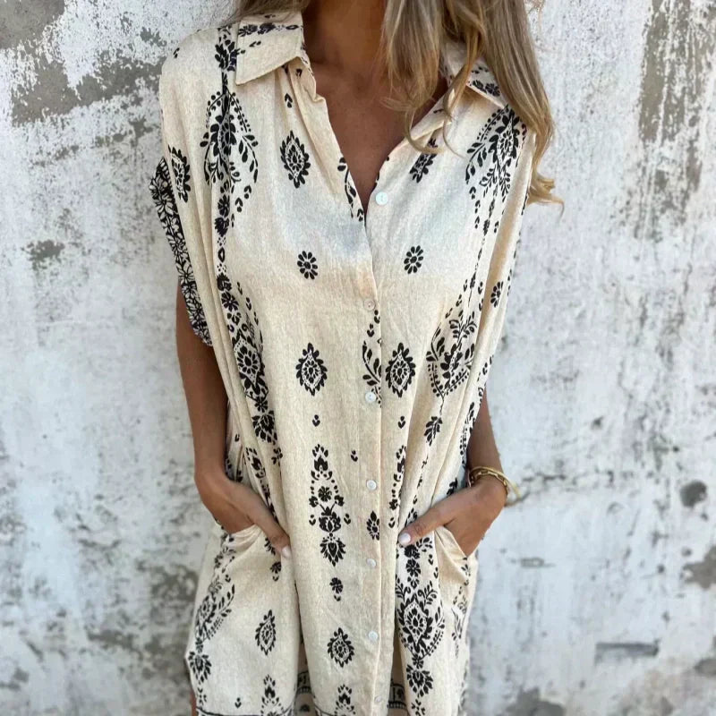 Alina | Lightweight Summer Dress Featuring Convenient Pockets