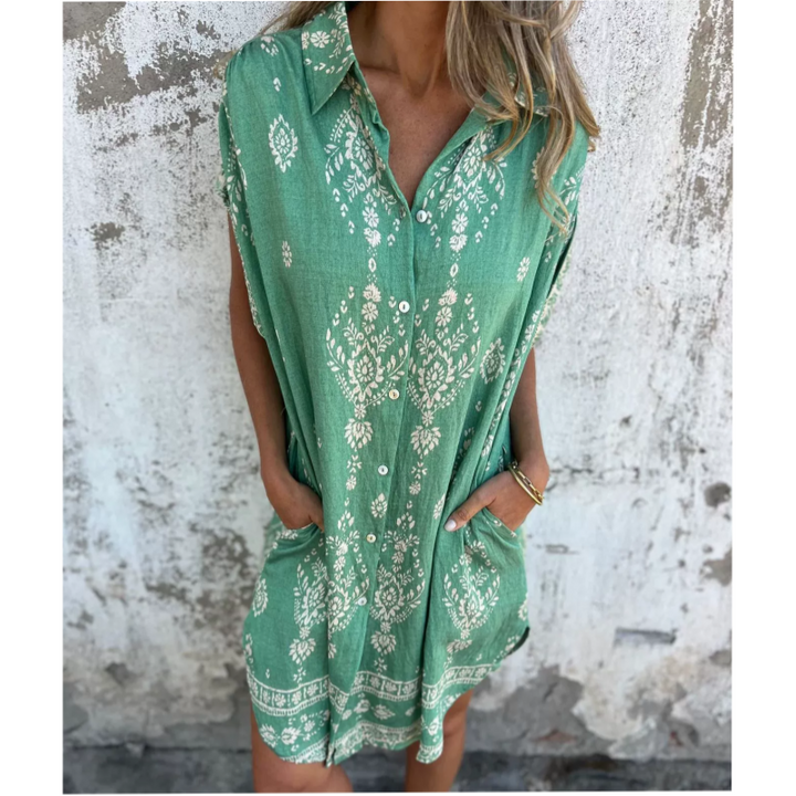 Alina | Lightweight Summer Dress Featuring Convenient Pockets