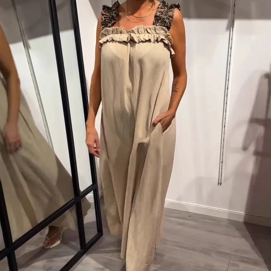 Tabea | Sleeveless Casual Dress Featuring Pockets