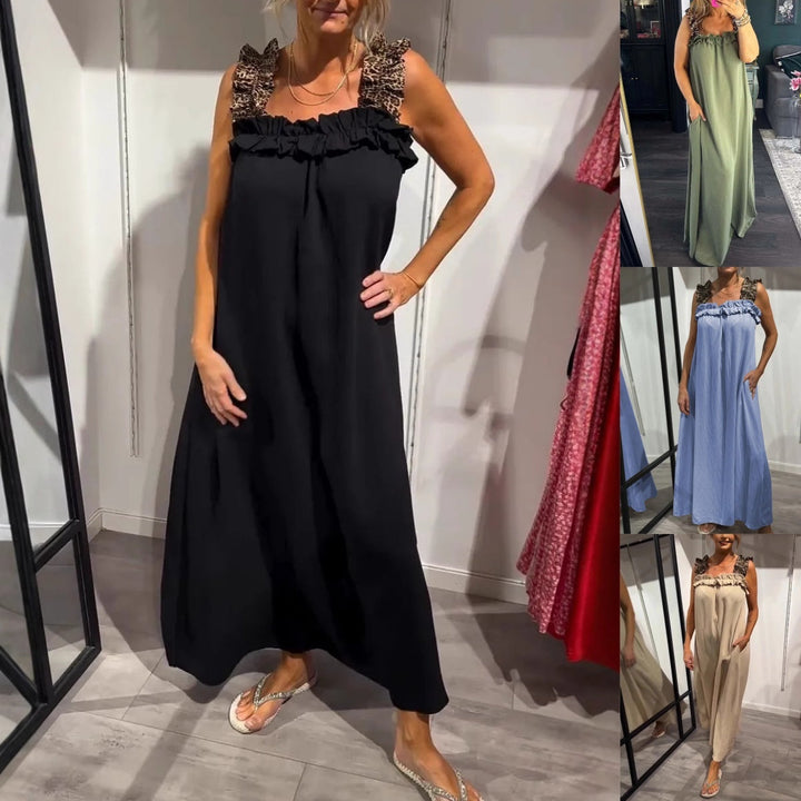 Tabea | Sleeveless Casual Dress Featuring Pockets