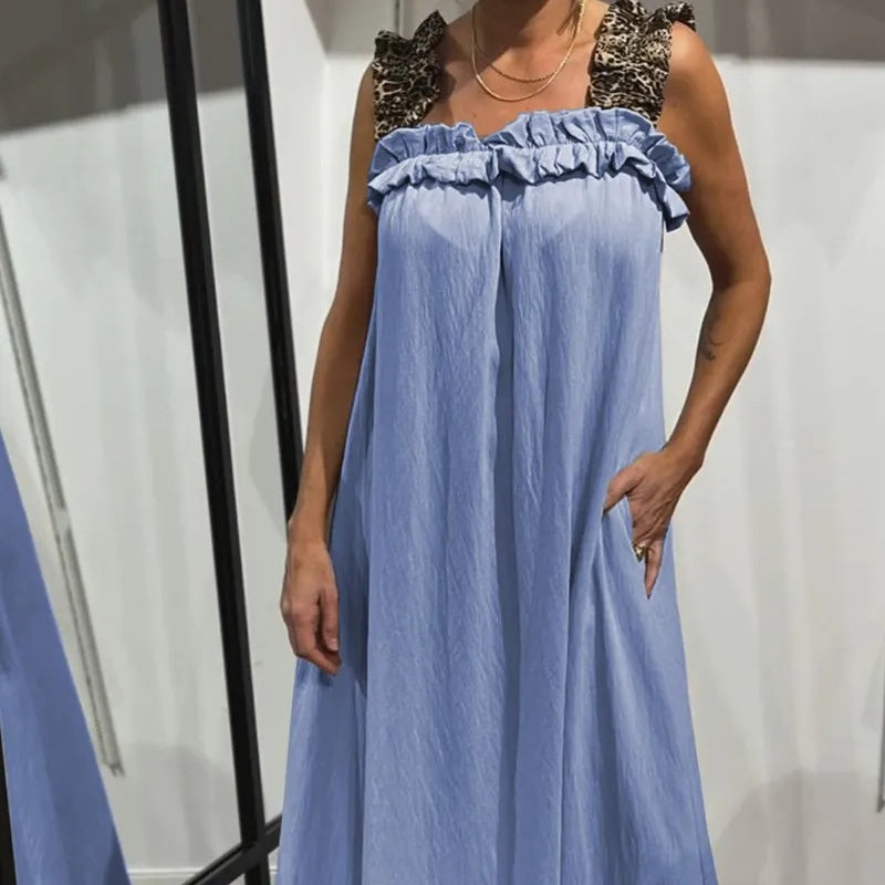 Tabea | Sleeveless Casual Dress Featuring Pockets