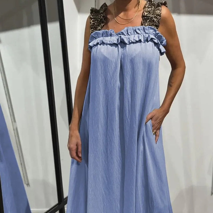 Tabea | Sleeveless Casual Dress Featuring Pockets