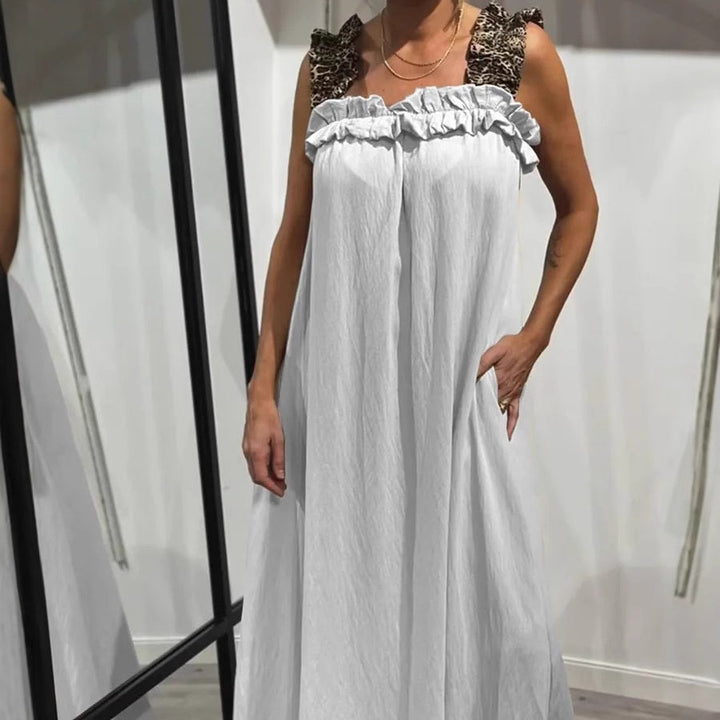 Tabea | Sleeveless Casual Dress Featuring Pockets