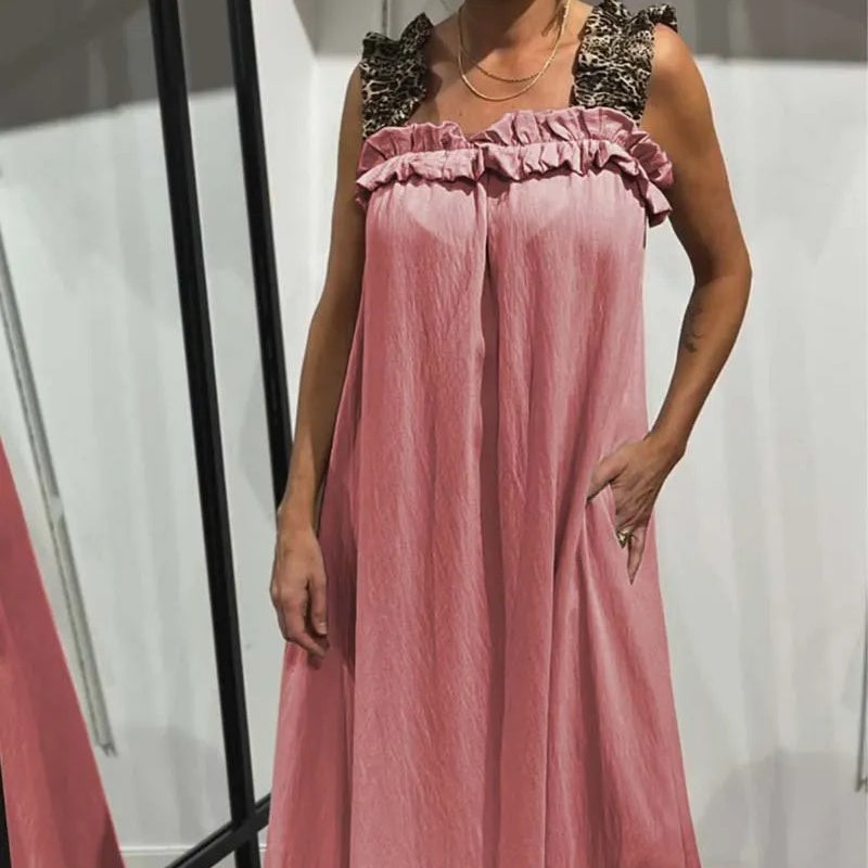 Tabea | Sleeveless Casual Dress Featuring Pockets
