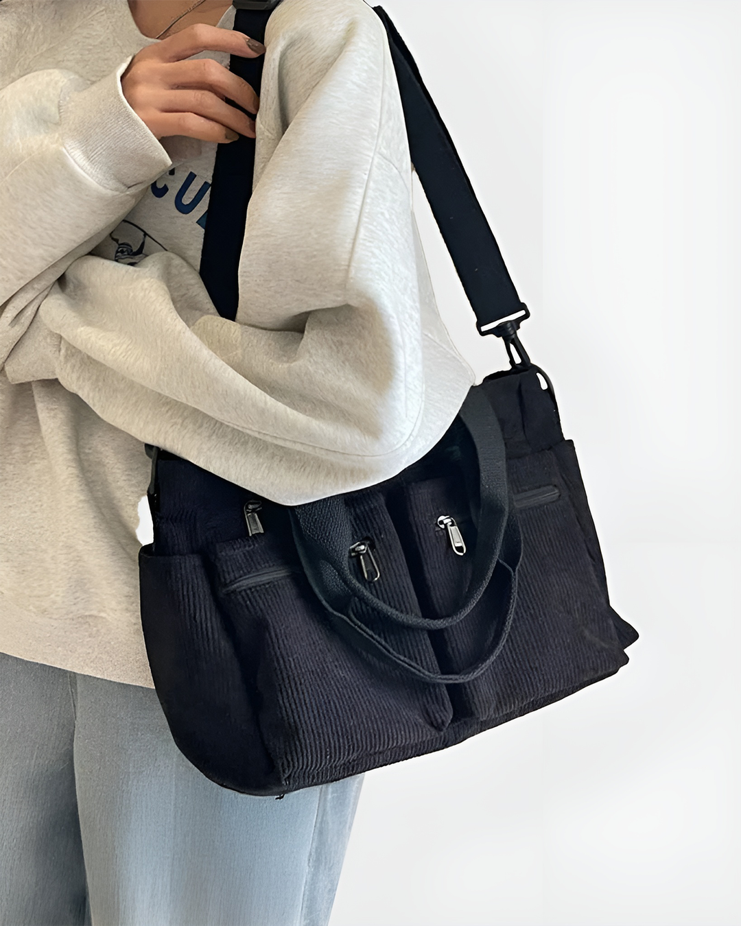 Urban Cord Backpack | Tote Bag
