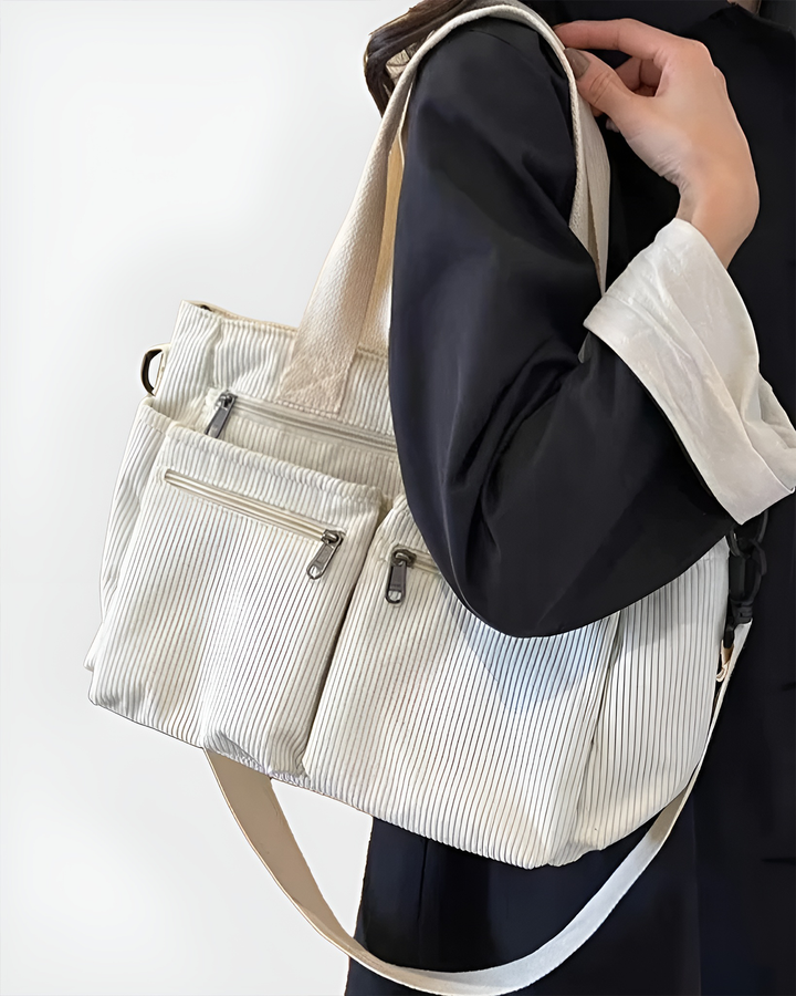 Urban Cord Backpack | Tote Bag