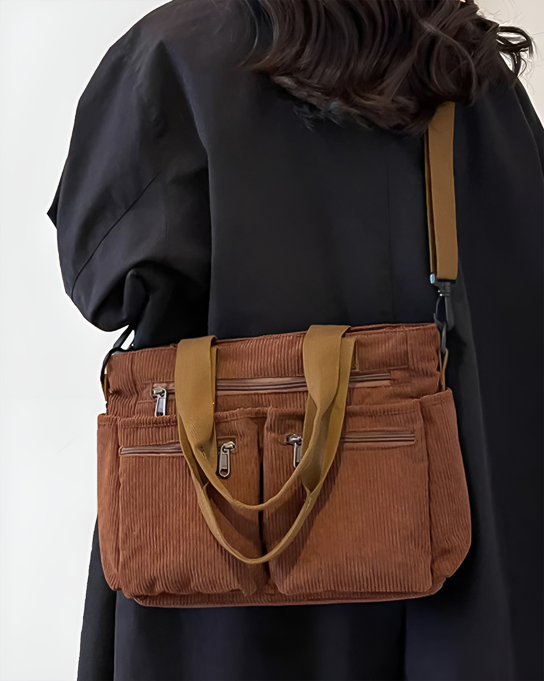 Urban Cord Backpack | Tote Bag
