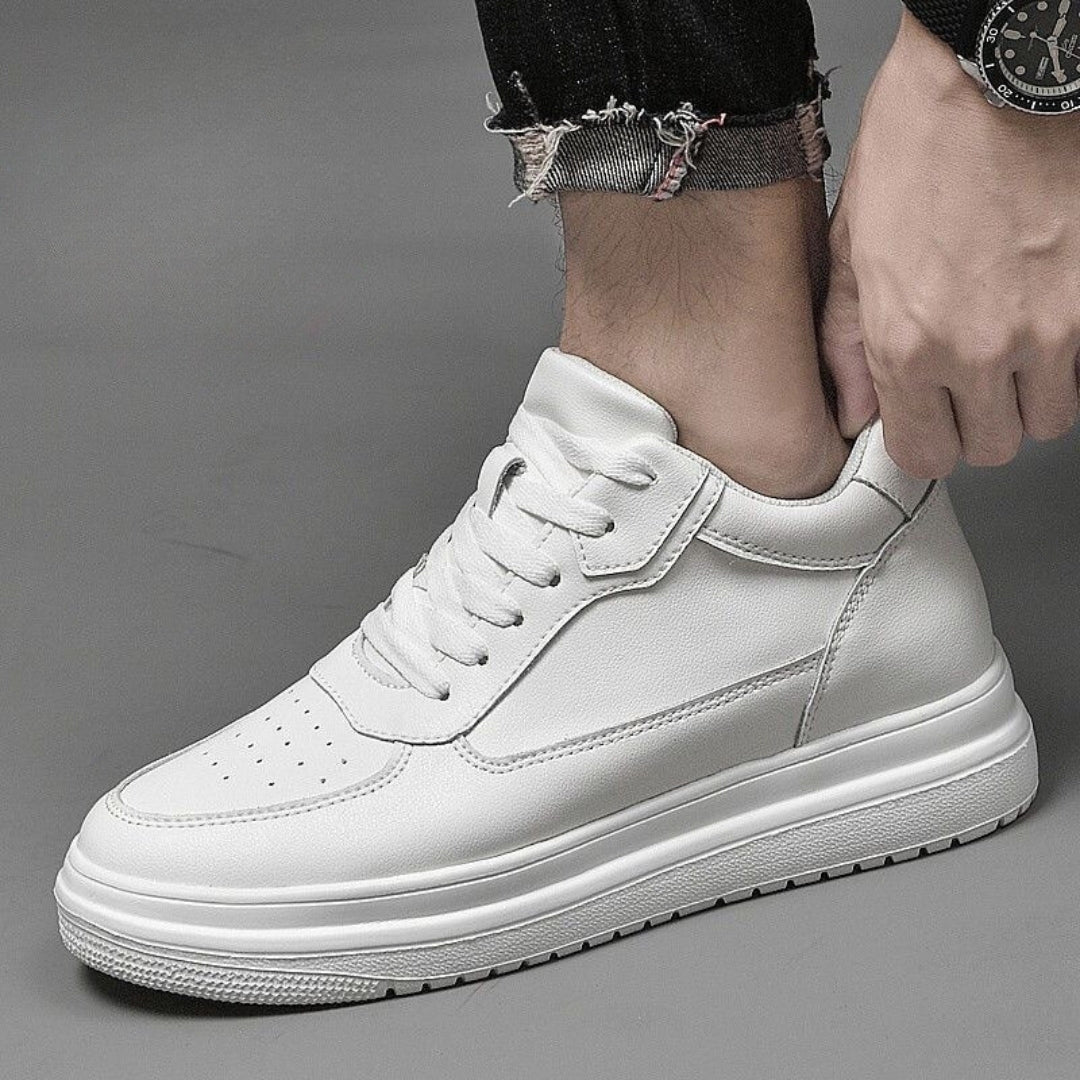 ELEVATESHOES WHITE CASUAL