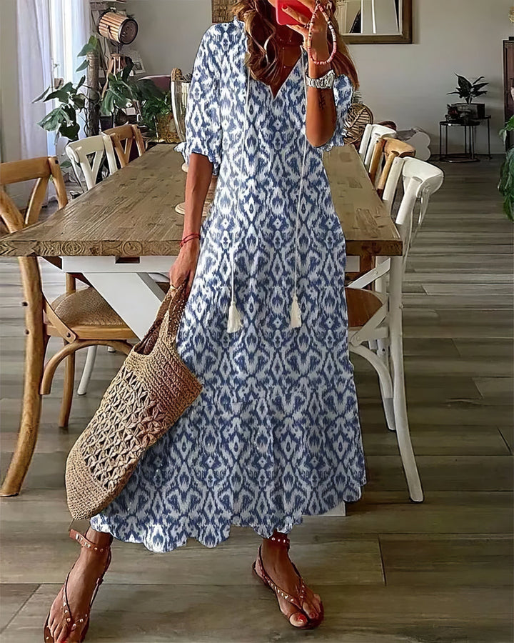 Diana™ - Bohemian Dress with Tummy Concealer