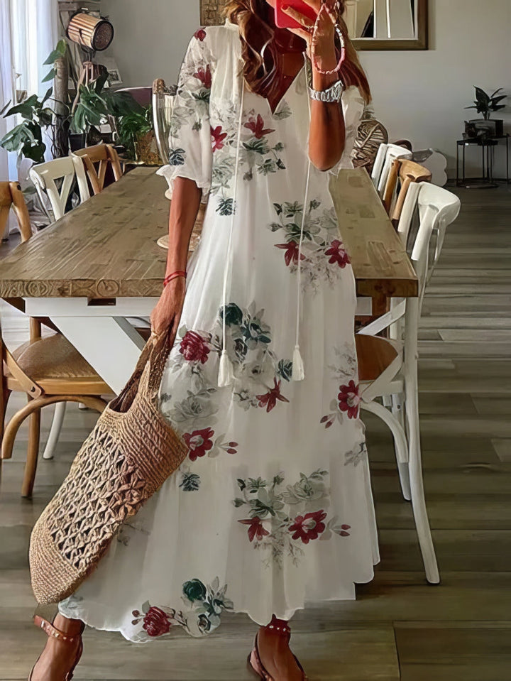 Diana™ - Bohemian Dress with Tummy Concealer